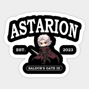 Astarion Anime Design Sticker